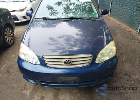 2003 Toyota Corolla Le from USA, damaged, VIN 1NXBR32E53Z115100